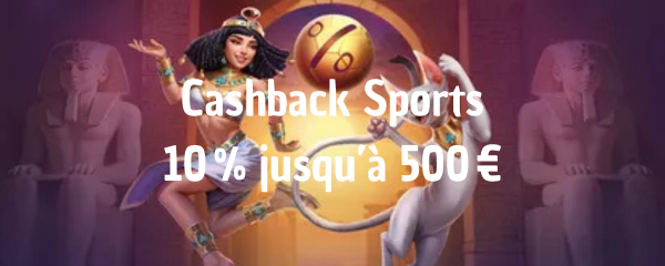 Cashback Sport – 10% jusqu'à 400€