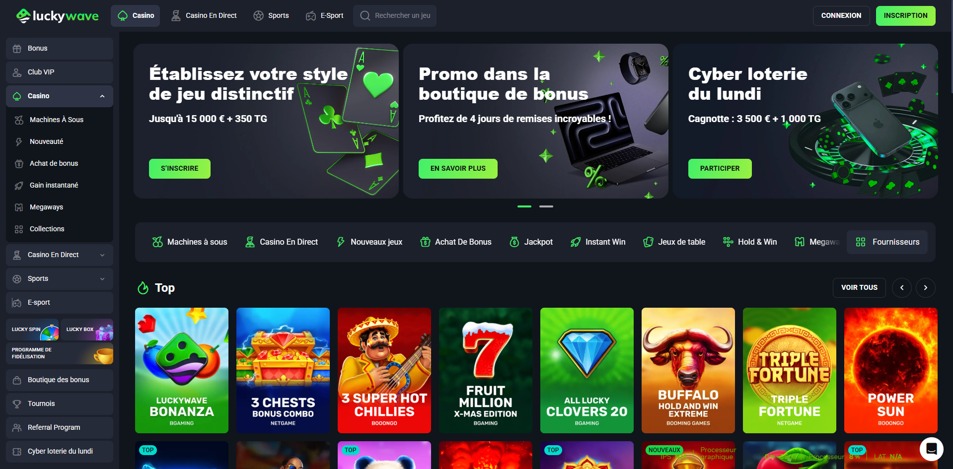 LuckyWave background