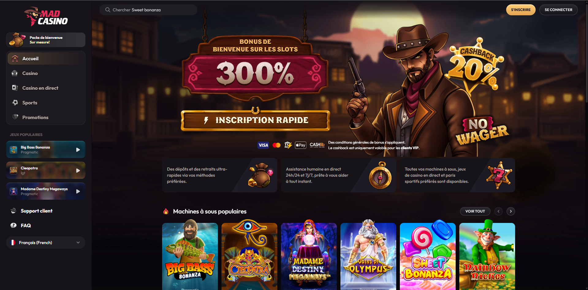 MadCasino background