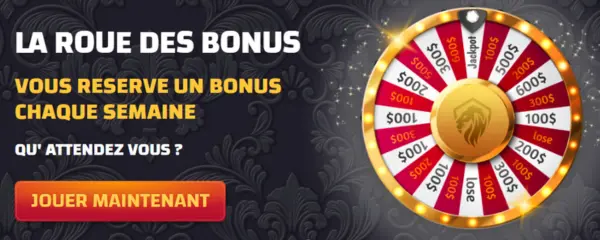 Roue des Bonus Hebdomadaire – Free Spins & Cash